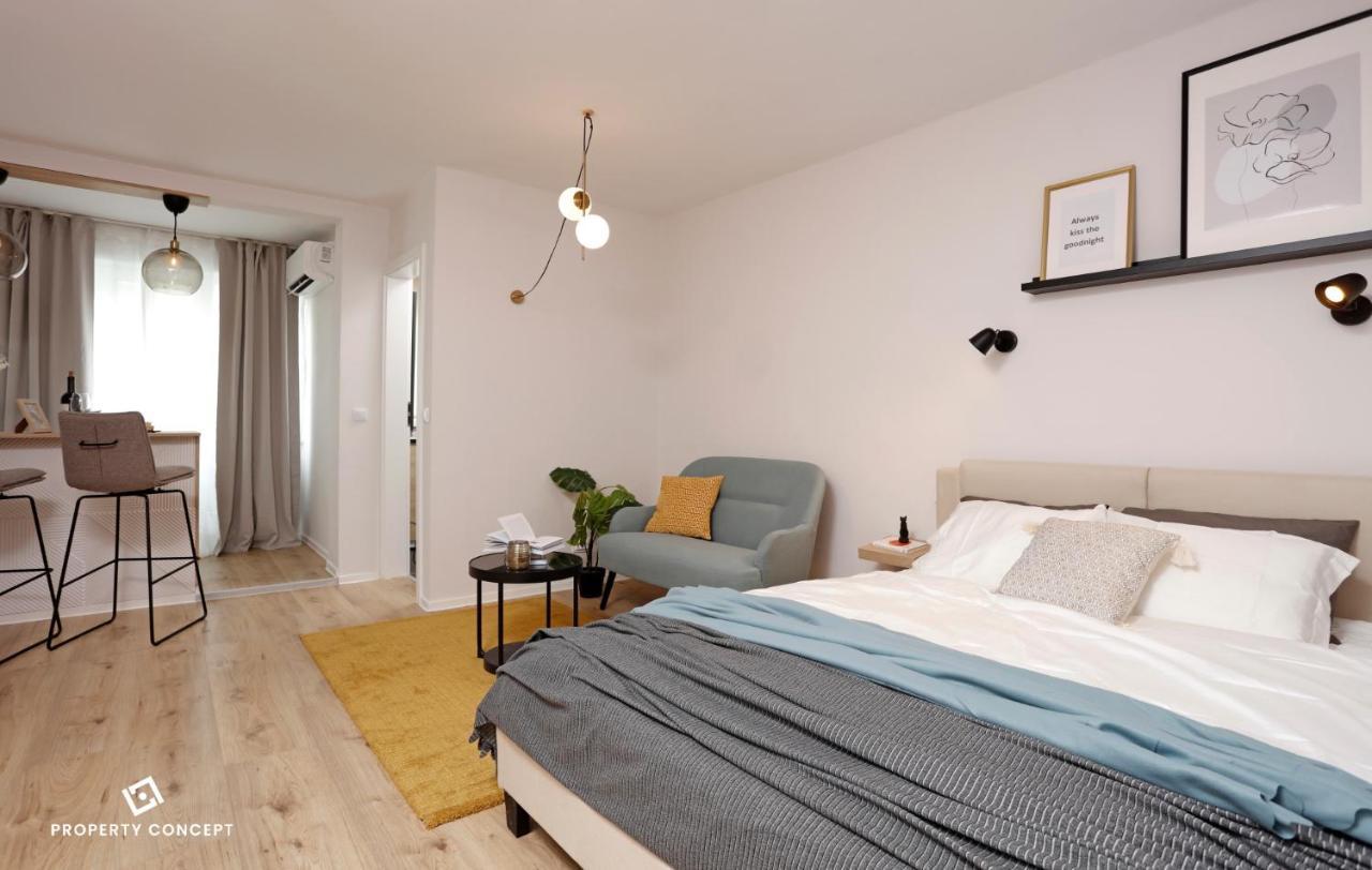 Bright & Relaxing Stay Studio Bukarest Exterior foto